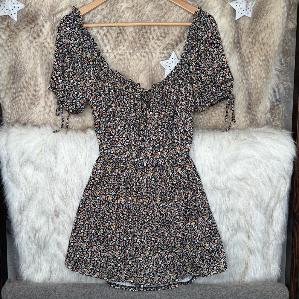 Urban Outfitters Floral Open Back Dress